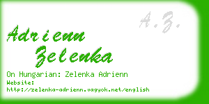 adrienn zelenka business card